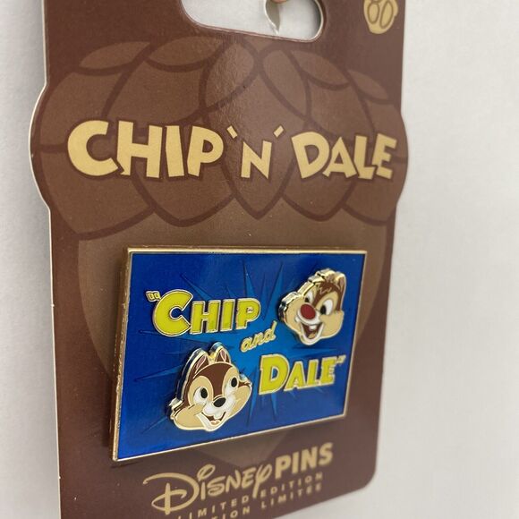 Disney Pin Chip and Dale Classic 80th Anniversary Limited Edition LE 3000 - Picture 3 of 4